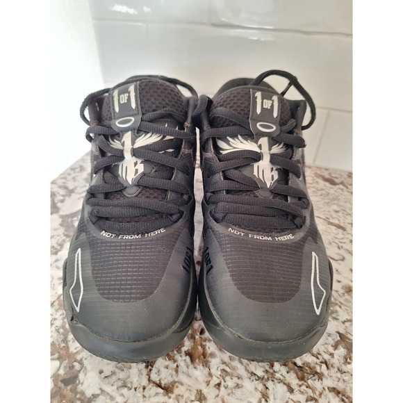 Puma Other - Puma M.E.L.O. Subject 01 Not From Here Basketball Sneakers Black, Size Boys‎ 5.5